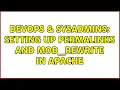DevOps SysAdmins Setting up permalinks and mod - rewrite in Apache