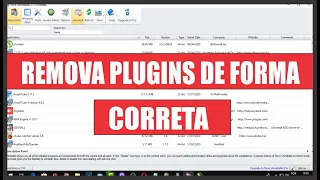 COMO DESINSTALAR PLUGINS CORRETAMENTE COM REVO UNISTALLER
