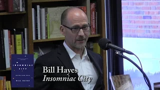 Bill Hayes discusses Oliver Sacks