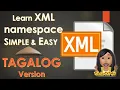 XML Namespace Quick and Easy Tutorial - TAGALOG Version