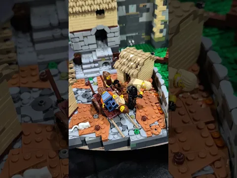 LEGO Monty Python and the Holy Grail scenes by Brett Francis