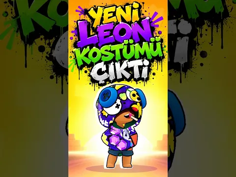CEZALI BRAWL STARS LEON KOSTÜMÜ ALDIM 😍 #shorts