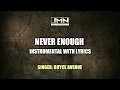 Download Lagu Never Enough - Instrumental by Boyce Avenue | JMN Instrumental