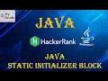 10 Java Static Initializer Block Java HackerRank Solutions