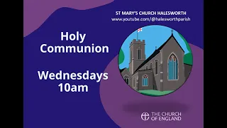 Live: Holy Communion from St. Mary's Halesworth (10am Wednesday, 25th September 2024)