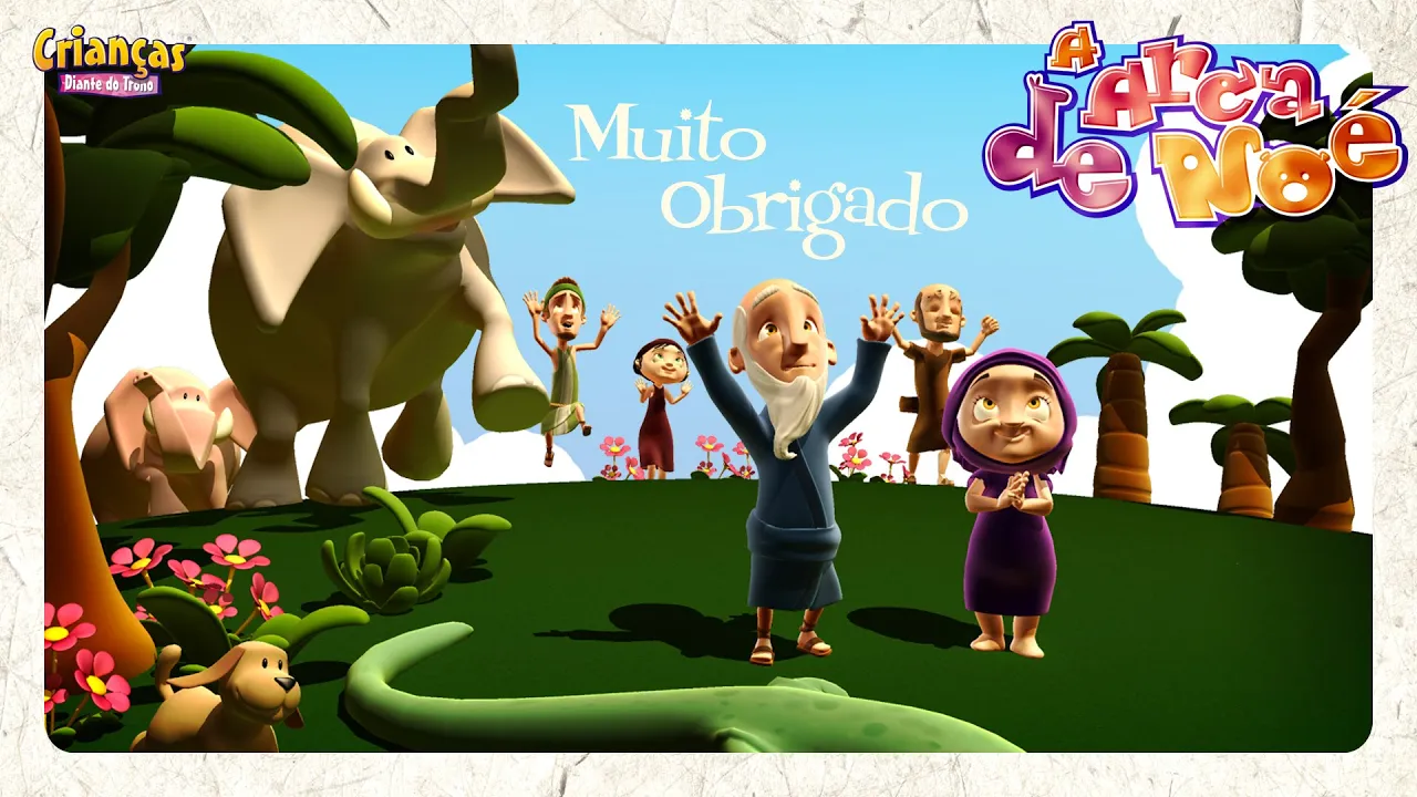 Muito Obrigado - Crianças Diante do Trono