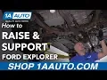 How to Raise and Support 11-19 Ford Explorer
