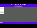 My first tkinter app in python atm machine