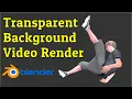 How to render a transparent background in Blender