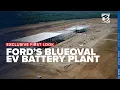Exclusive First on-site look at Ford BlueOval EV Battery Park in Marshall