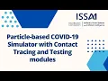 Particle-based COVID-19 Simulator with Contact Tracing and Testing modules