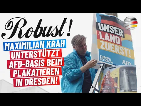 Download MP3 Robust: Maximilian Krah unterstützt AfD-Basis beim Plakatieren in Dresden!