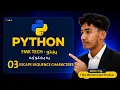Python in Pashto ESCAPE SEQUENCE CHARACTERS in Python 03 FMK Tech -
