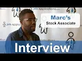 Marc s Interview - Stock Associate