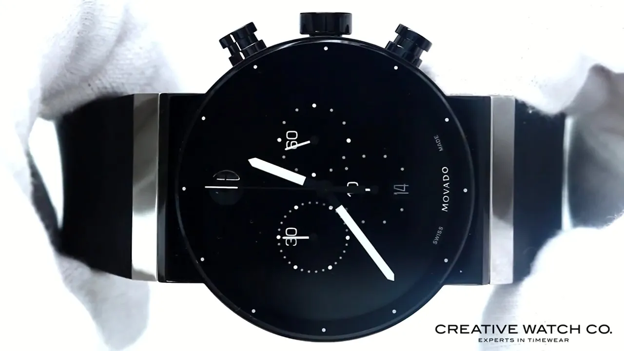 ESQ Movado Mens 07301465 One Analog Display Swiss Quartz Blue Watch Clothing