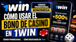Como usar el bono de casino en 1win 1win codigo promocional Como registrarse en 1win