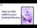 How to Add a Jethro Mobile eSIM to an Android s Profile