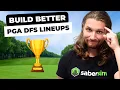 How to Build Winning PGA DFS Lineups with SaberSim