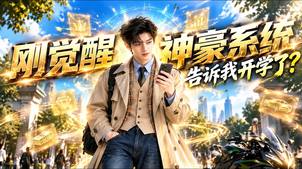 刚觉醒神豪系统告诉我开学了