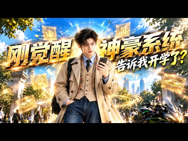 刚觉醒神豪系统告诉我开学了