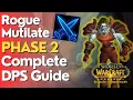 SoD Phase 2 Mutilate Rogue Complete DPS Guide Season of Discovery