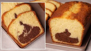 وصفتي الأساسية لكيك ناجح وسريع جنب الشاي ماربل كيك 