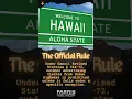 Why Are There NO Billboards in Hawaii