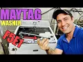 Why This Maytag Commercial Technology Washer Say F5E1 Error Code Lid Lock Fix WB865GW0
