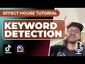 Download Lagu Keyword Detection for TikTok |  Effect house Tutorial