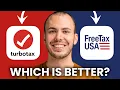 TurboTax vs FreeTaxUSA 2025 - Which is Better