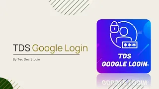 TDS Google Login Plugin For Unreal Engine 1 Click Google Login System for Unreal Engine Plugin