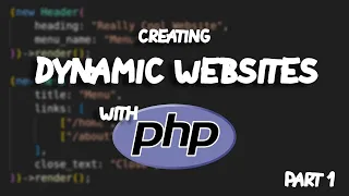 Building a PHP Content Management System Part 1 - Creating PHP Classes for HTML Elements