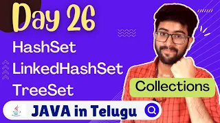 Day 26 Java Collections HashSet TreeSet in Telugu Java Course in Telugu Vamsi Bhavani