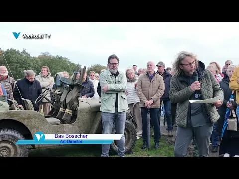 Onthulling nieuw verzetsmonument in Stegeren