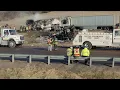 WATCH Drone of I-94 crash