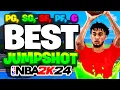 BEST 6 5-7 3 JUMPSHOT on NBA 2K24 OVERPOWERED JUMPSHOTS for ALL BUILDS on NBA 2K24
