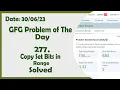 Copy Set Bits in Range C GFG Daily Problem