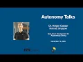 Autonomy Talks - Holger Caesar Data-driven Development for Autonomous Driving