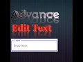 Lecture 7 Advance EditText in Android- EditText in Android Studio -