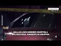 Balacera en Kings Gate Circle y Fondren Road Hallan un cuerpo en un carro y otro en una calle
