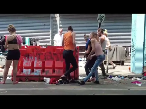 rues de Philadelphie ressemble à un film d'apocalypse zombie légitime.