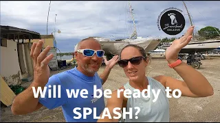 Will we be ready to SPLASH!?? The Deadline is Almost Here! (S2 E83 Barefoot Sail and Dive)