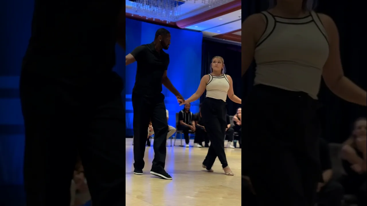 Eyes locked 😮😍 #improv #westcoastswing