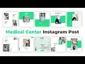 Medical Center Instagram Post Motion Graphic Animation After Effects Templates Copyright Free