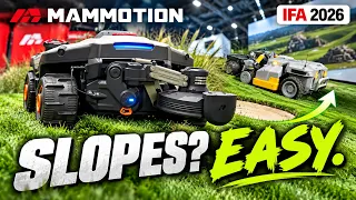 ROBOT MOWERS ARE GETTING SERIOUS… | MAMMOTION at IFA 2026