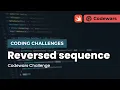 Swift Coding Challenges Codewars - Reversed sequence ENGLISH
