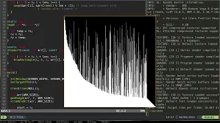 Sorting visualization