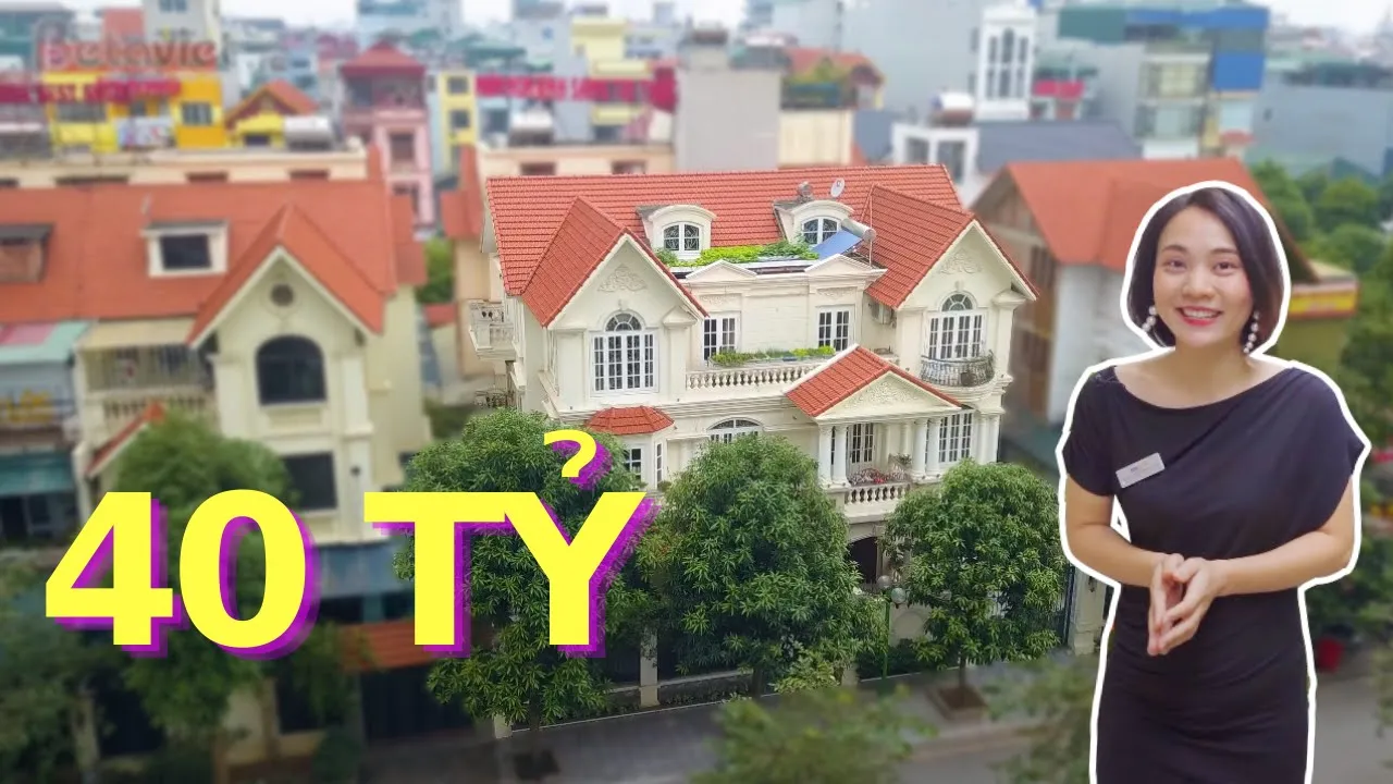 Tuyển chọn biệt thự song lập nội thất nhập khẩu cao cấp KĐT Linh Đàm