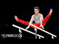 Brody Malone was UNBELIEVABLE in U S gymnastics bronze medal effort Paris Olympics NBC Sports