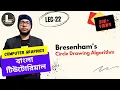 Bresenham s Circle Drawing Algorithm Computer Graphics Lecturelia